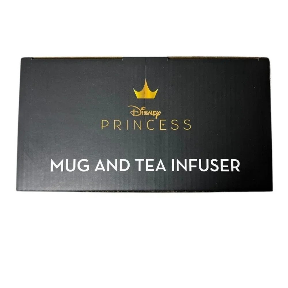 Disney Princess Beauty And The Beast Mug and Tea‎ Infuser Set Belle Chip